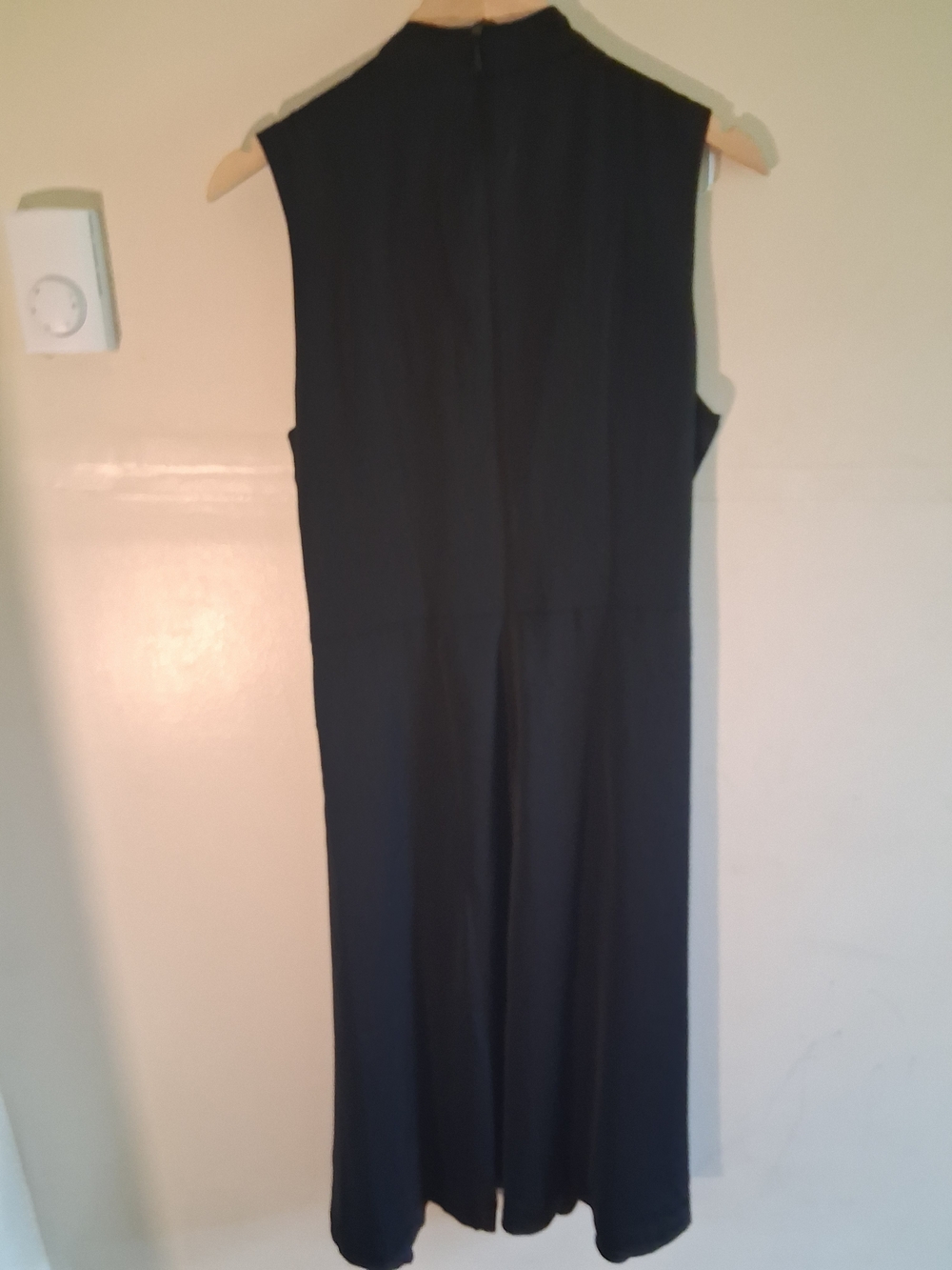 Banana Republic Black Sleeveless High-Neck Dress